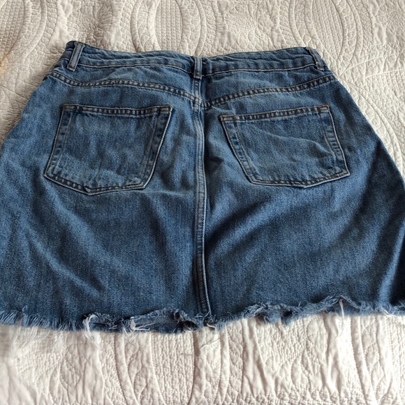 Top shop denim skirt - Picture 3 of 4